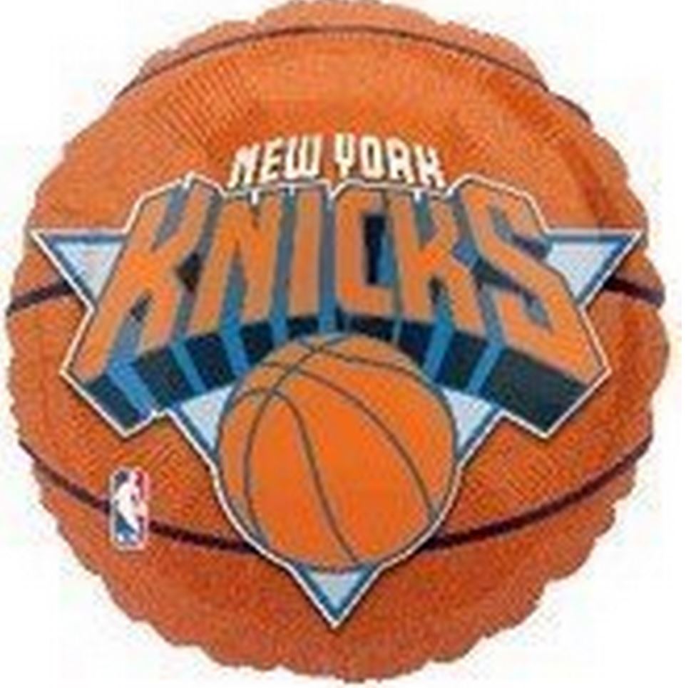 18" NBA New York Knicks Basketball Balloon
