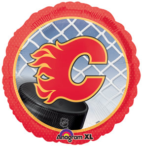 18" NHL Hockey Calgary Flames Mylar Balloon