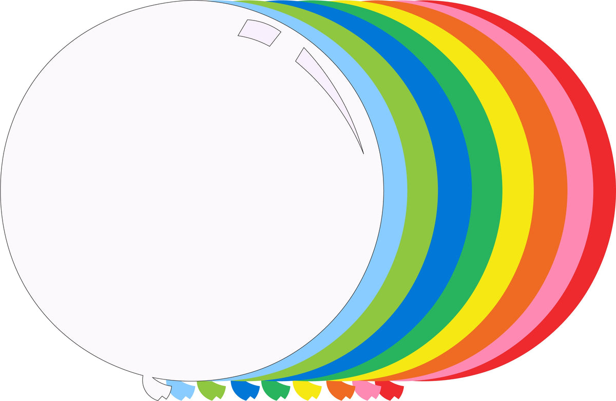 Decomex Color Chart : Bargain Balloons