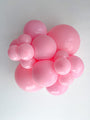 36" Baby Pink Tuftex Latex Balloons (2 Per Bag) Manufacturer Inflated Image