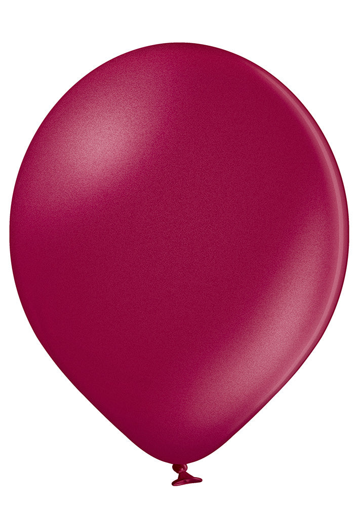 Inflatex Balloon Image 11" Ellie's Brand Latex Balloons Pearl Merlot (100 Per Bag)