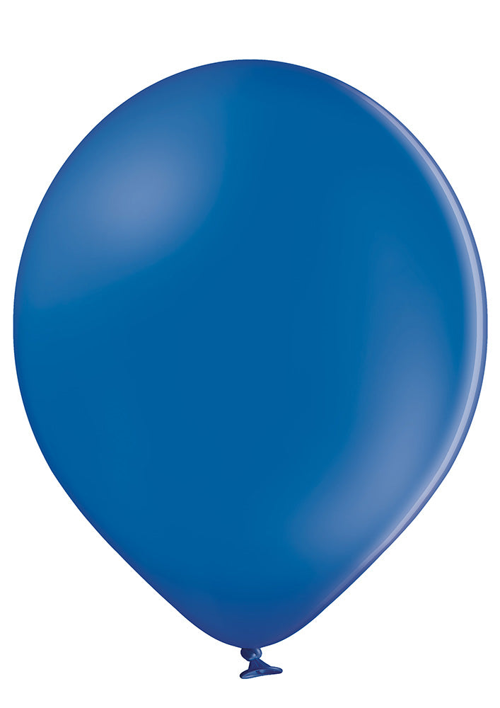 Inflatex Balloon Image 11" Ellie's Brand Latex Balloons Royal Blue (100 Per Bag)