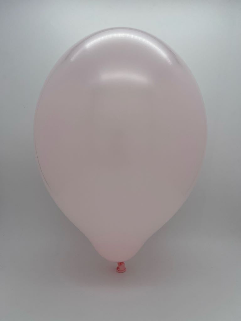 Inflated Balloon Image 12" Cattex Premium Blush Pink Latex Balloons (50 Per Bag)