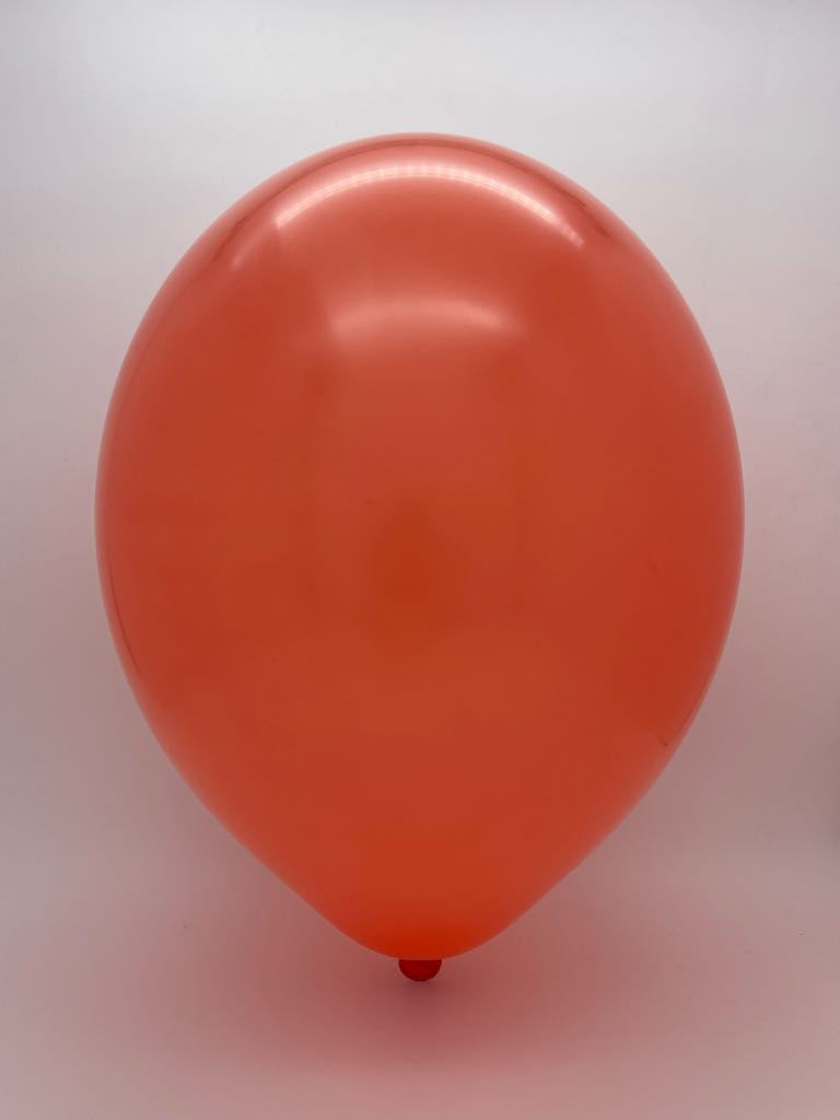 Inflated Balloon Image 24" Cattex Premium Coral Latex Balloons (1 Per Bag)