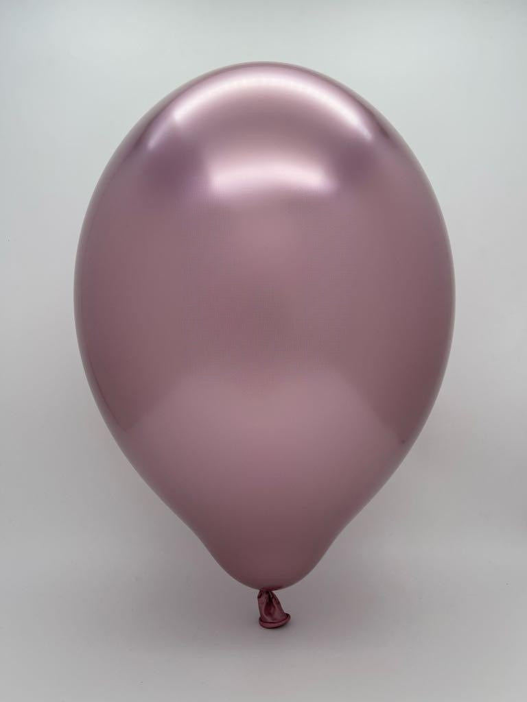 Inflated Balloon Image 5" Cattex Titanium Light Pink Latex Balloons (100 Per Bag)