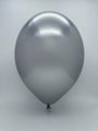 Inflated Balloon Image 13" Cattex Titanium Platinum Latex Balloons (50 Per Bag)