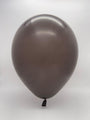 Inflated Balloon Image 12" Deco Chocolate Decomex Latex Balloons (100 Per Bag)