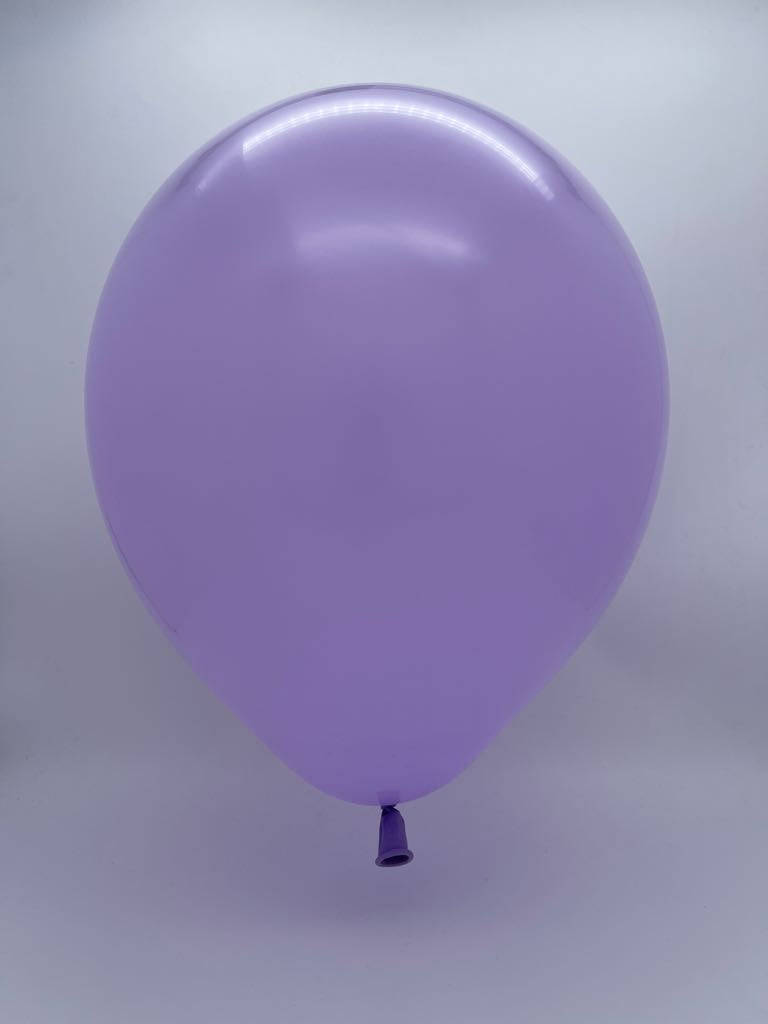 Inflated Balloon Image 18" Kalisan Latex Balloons Standard Lilac (25 Per Bag)