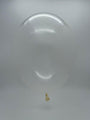 Inflated Balloon Image 36" Qualatex Latex Balloons (2 Pack) Diamond Clear