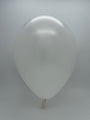 Inflated Balloon Image 11" Qualatex Latex Balloons Pearl WHITE (100 Per Bag)