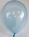 Inflated Balloon Image 36" Kalisan Latex Balloons Pure Crystal Pastel Blue (2 Per Bag)