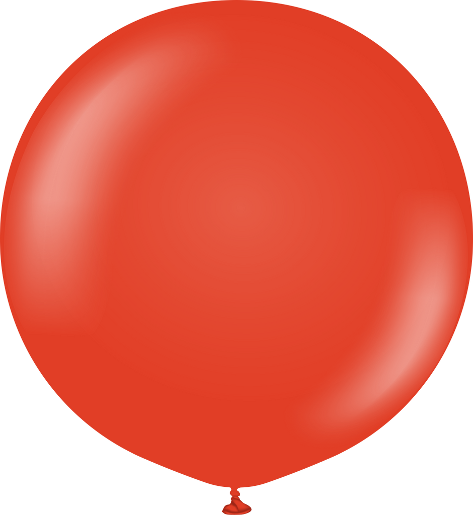 36" Kalisan Latex Balloons Standard Red (2 Per Bag)