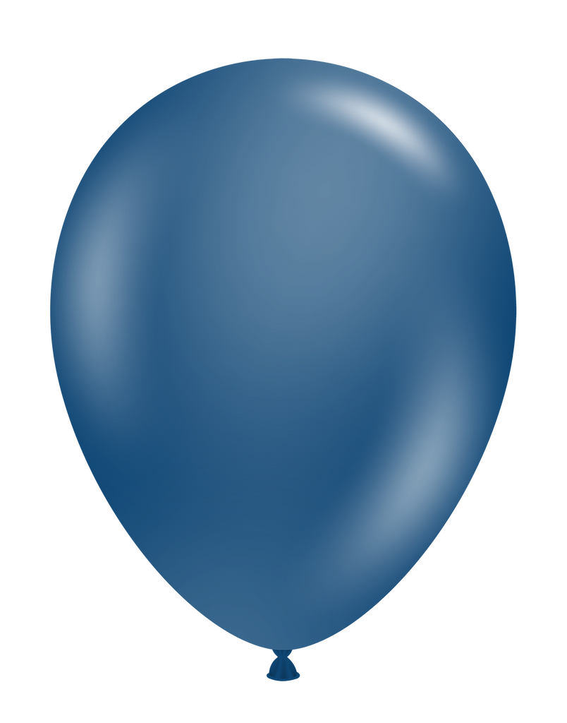 17 Inch Tuftex Latex Balloons (50 Per Bag) Navy
