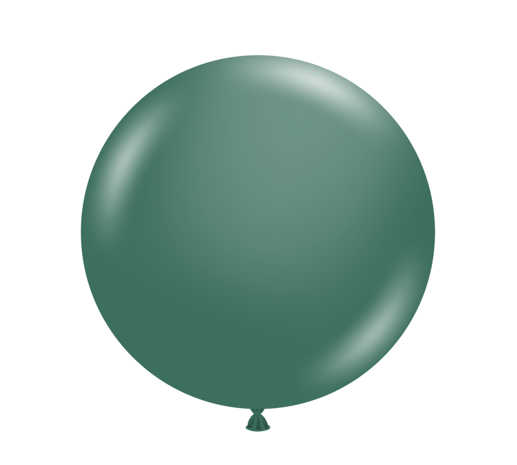 36" Evergreen Tuftex Latex Balloons (2 Per Bag)