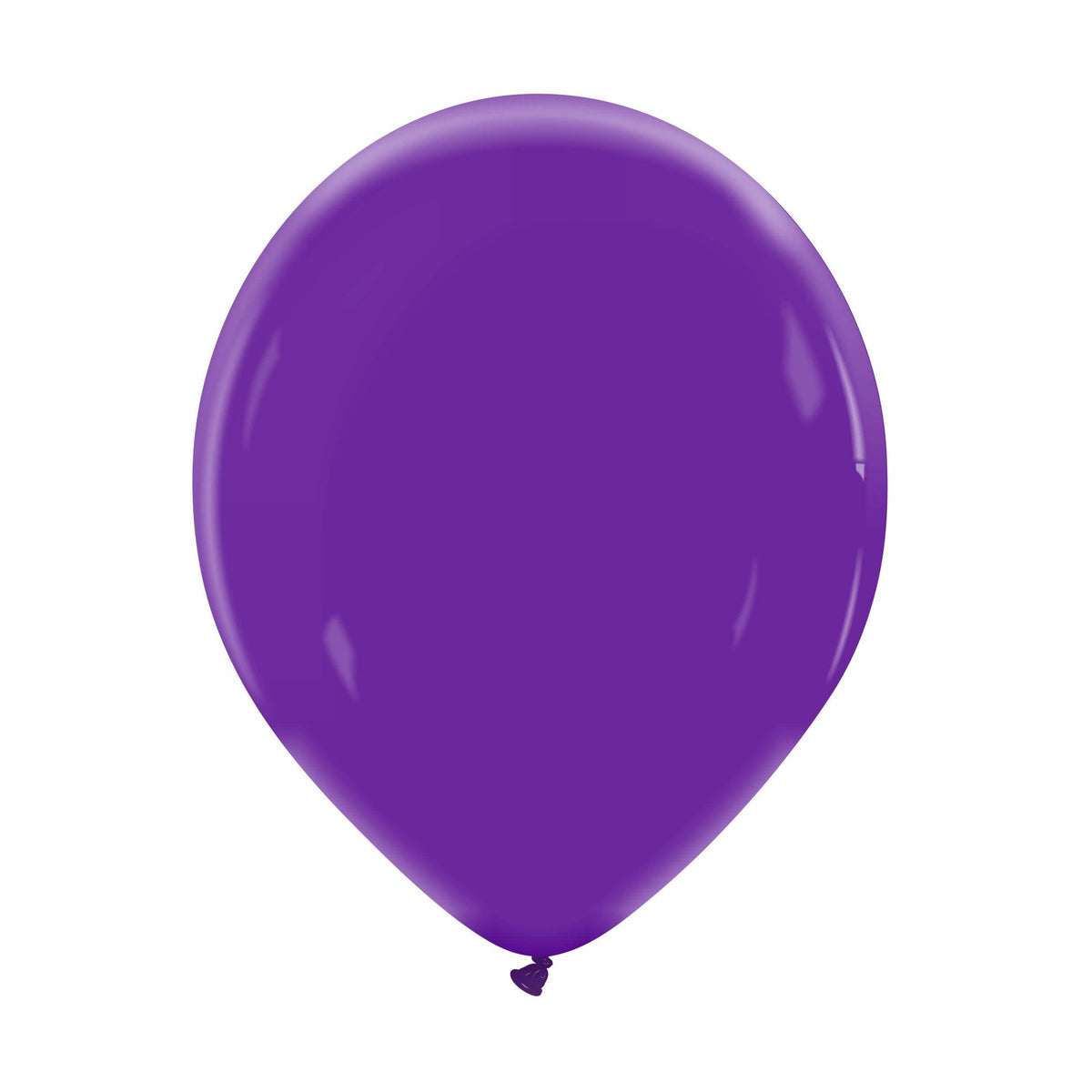 Globos de látex Cattex Premium de color morado real de 12