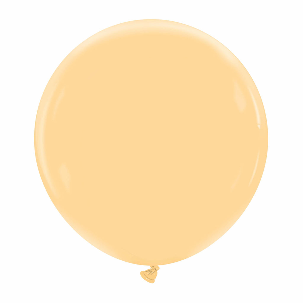 24" Cattex Premium Apricot Latex Balloons (1 Per Bag)