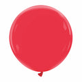 24" Cattex Premium Cherry red Latex Balloons (1 Per Bag)