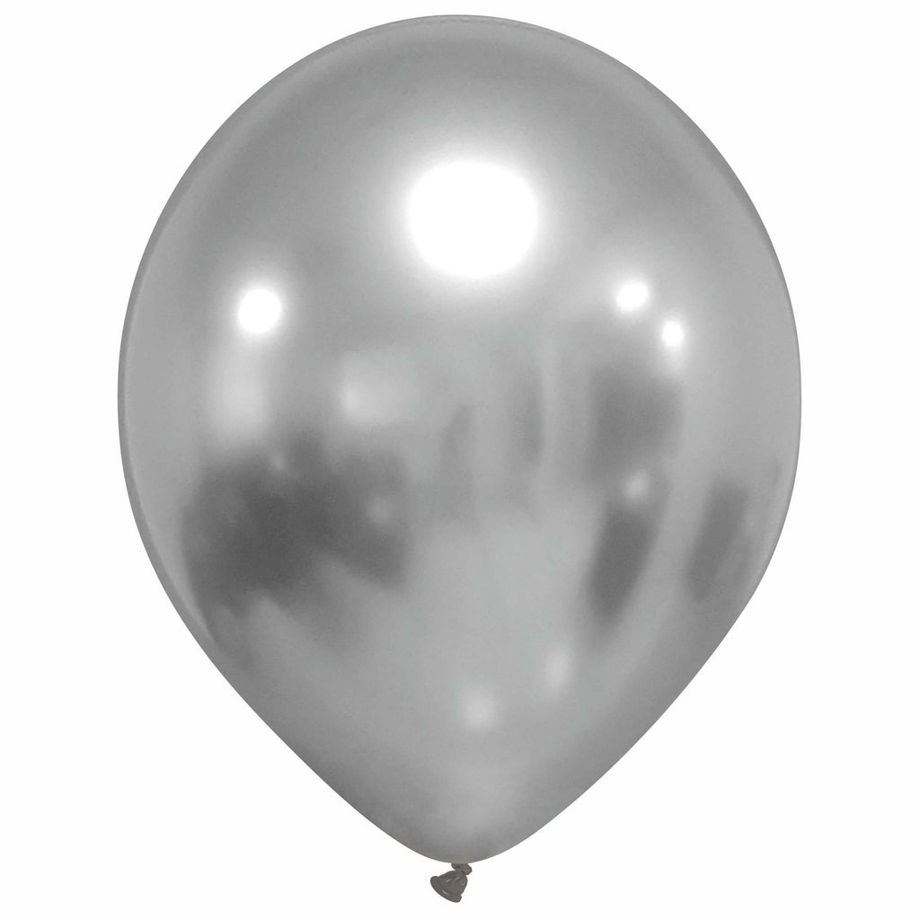 13" Cattex Titanium Platinum Latex Balloons (50 Per Bag)