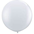36" Qualatex Latex Balloons (2 Pack) Diamond Clear