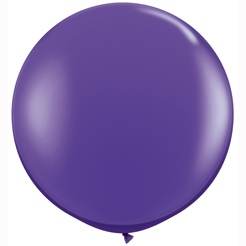 36" Qualatex Latex Balloons (2 Pack) Purple Violet