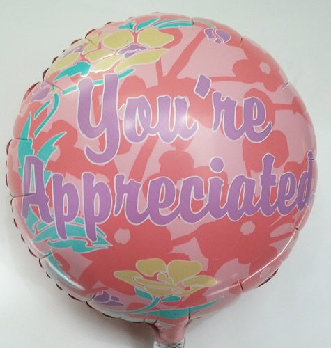 9" Airfill Only Happy Secretary's Day Mylar Balloon
