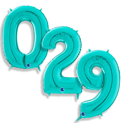 26" Europe Brand Tiffany Number Balloons
