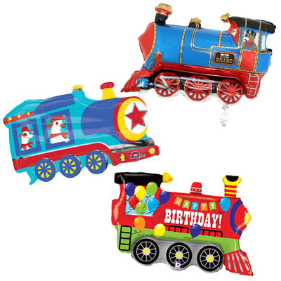 Color Balloon Train Train Balloons – Bargain Balloons USA