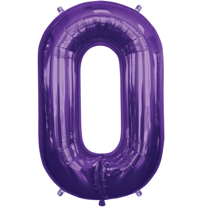34" Foil Balloon Chain Deco Link (Chain Link) - Purple