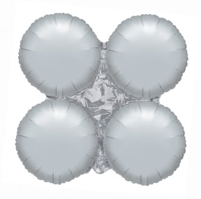30" MagicArch Large Balloon Metallic Silver
