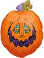 22" Trickster Pumpkin Balloon