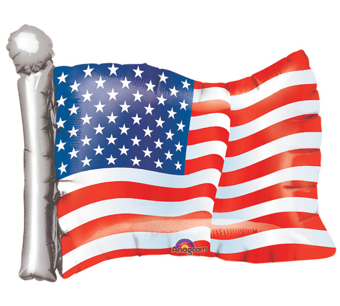 27" Jumbo American Flag Balloon