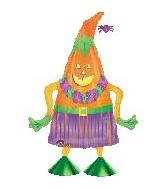 34" Luau Pumpkin Air-Walker Balloon