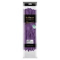 Not Inflated 260K Nozzle Up Kalisan Twisting Latex Balloons Mirror Violet (50 Per Bag) Manufactured By Kalisan In Turkey for Bargain Balloons