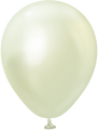 5" Kalisan Latex Balloons Mirror Green Gold (50 Per Bag)