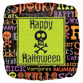 18" Chills and Thrills Halloween Balloon