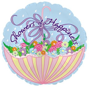 18" Showers of Happiness Balloon