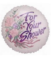 4" Airfill Only Balloon FOR YOUR SHOWER