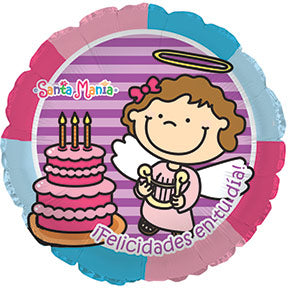 17" !Felicidades en tu Dia! Balloon (Spanish)