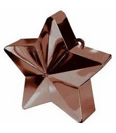 Balloon Weight Star Chocolate 150 g / 5.3 oz