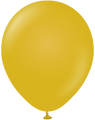 18" Kalisan Latex Balloons Retro Mustard (25 Per Bag)