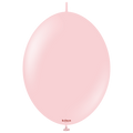 12 inches Kalisan BrandLinked Balloons Together Linking Balloons Called K Link Macaron Pink 50 Per Bag