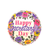 9" Airfill Only Secretary's Day Balloon