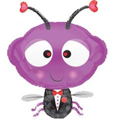 25" Tuxedo Firefly Balloon