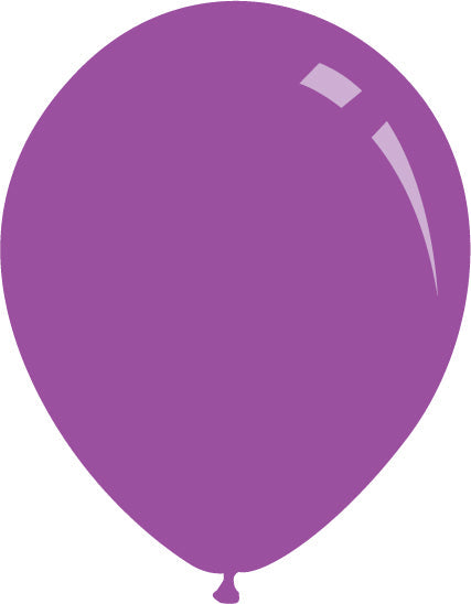 18" Standard Lavender Decomex Latex Balloons (25 Per Bag)