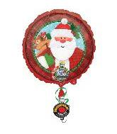 32" Santa Say & Play Balloon