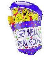26" Get Well Happy Pills Balloon
