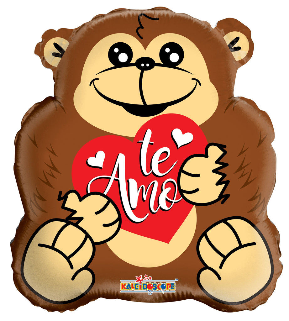 18" Te Amo Gorilla Shape Balloon (Spanish)