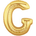 40" Megaloon Large Letter Balloon G Gold