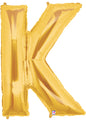 40" Megaloon Large Letter Balloon K Gold