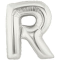 40" Megaloon Large Letter Balloon R Silver